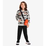Conjunto Infantil Masculino Camuflado Rovi Kids Cinza 6