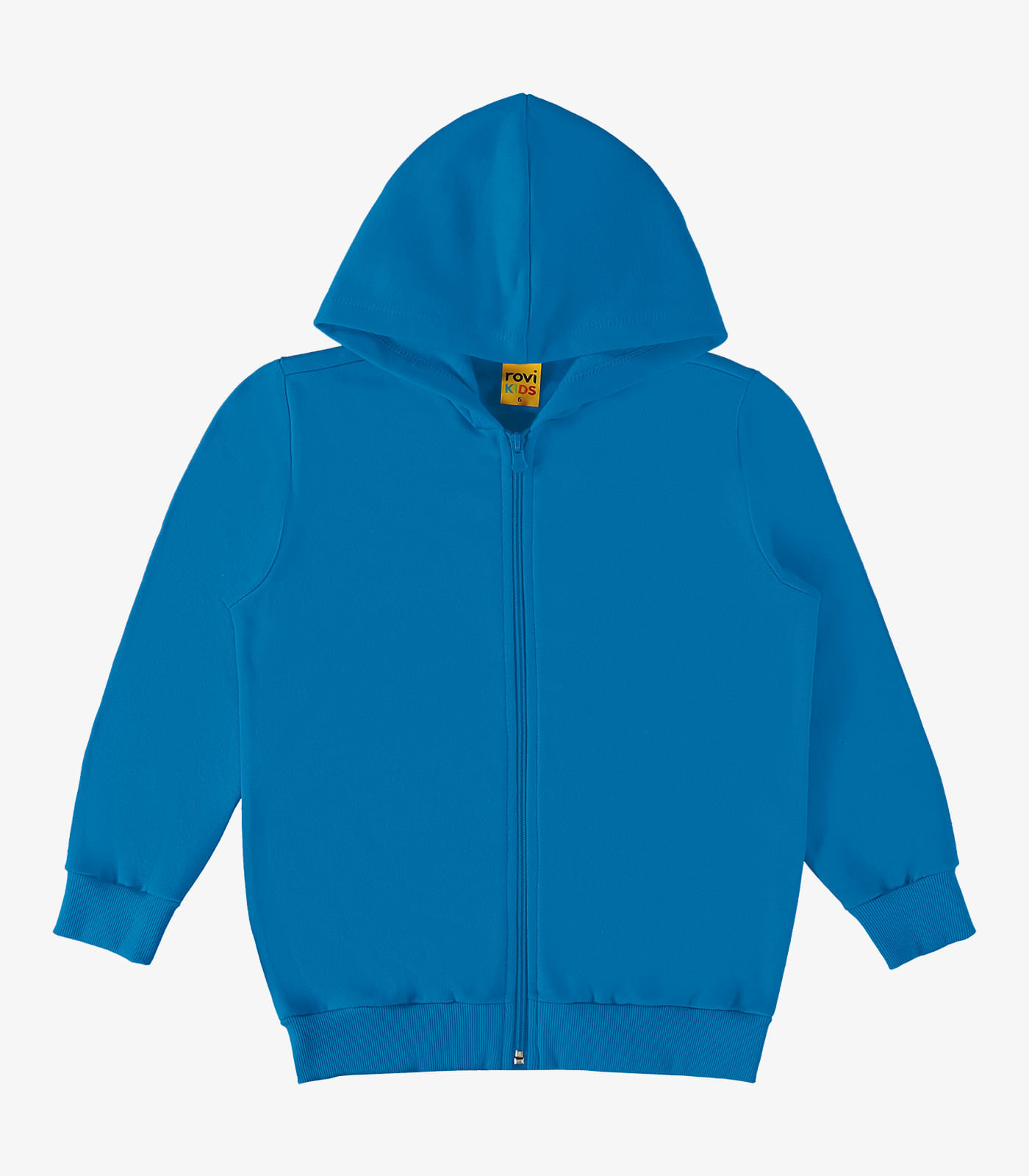 Jaqueta Infantil Feminina Com Capuz Rovi Kids Azul 4