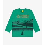 Camiseta Infantil Masculina Manga Longa Rovi Kids Verde 14