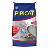 Areia Higiênica Pipicat Ultra Dry Para Gatos - 12kg