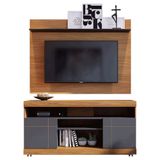 Home Theater Para TV até 55 Pol. Yara Noce Milano/Preto - Colibri