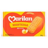 Biscoito Marilan Manteiga 350g - Embalagem Com 24 Unidades