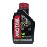 Óleo Lubrificante Do Motor Motul 510 2 Tempos Semissintético Technosyntese 1l