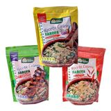 Kit De Farofa Bom Gosto, 3 Sabores, Pct 300g