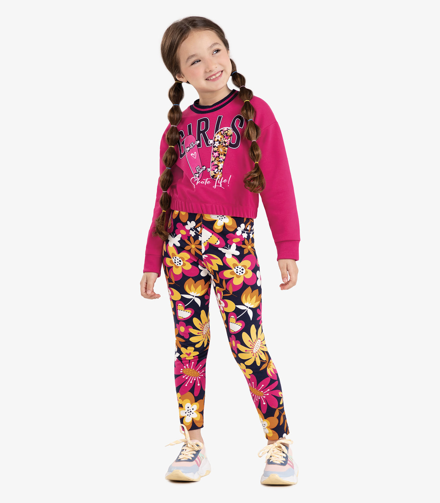 Legging Infantil Estampada Rovi Kids Azul 12