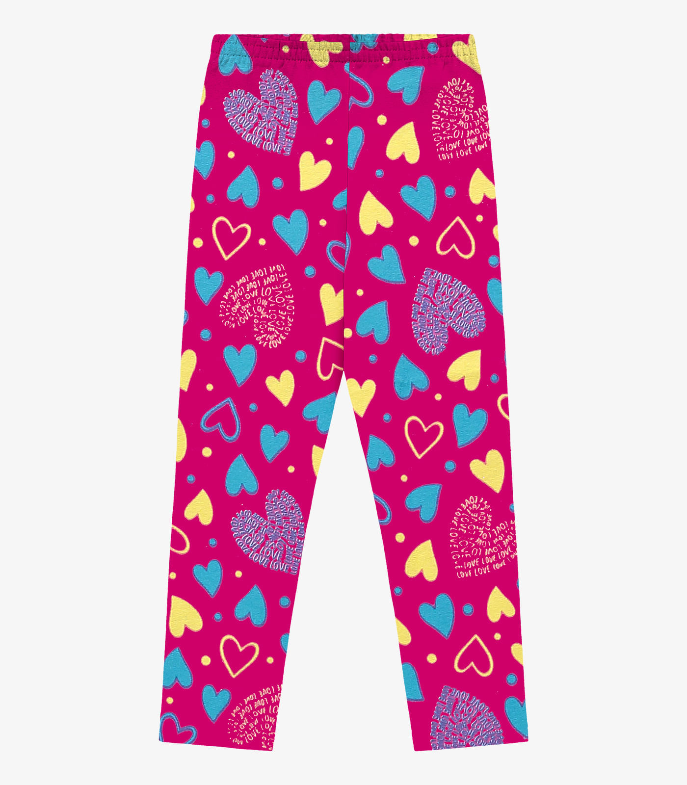 Legging Infantil Estampada Rovi Kids Rosa 8