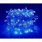 Pisca Cordão De Luz Fio De Luzes Led Azul 10 Metros 220v