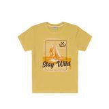 Camiseta Infantil Masculina Barquinho Rovitex Kids Amarelo 10