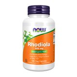 Extrato Rhodiola 500 Mg Now Foods 120 Veg Cáps Importado