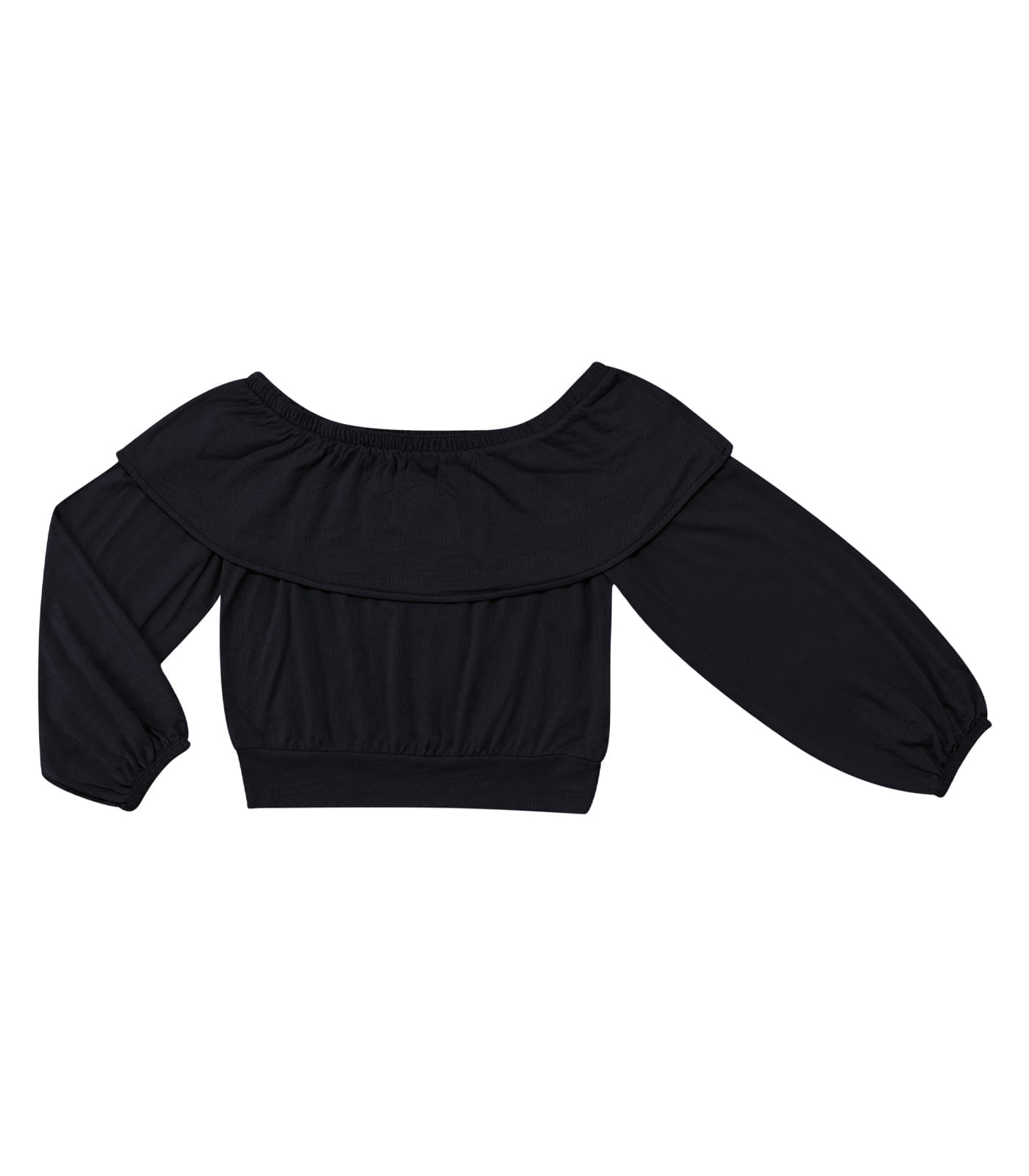 Blusa Feminina Manga Longa Endless Preto P