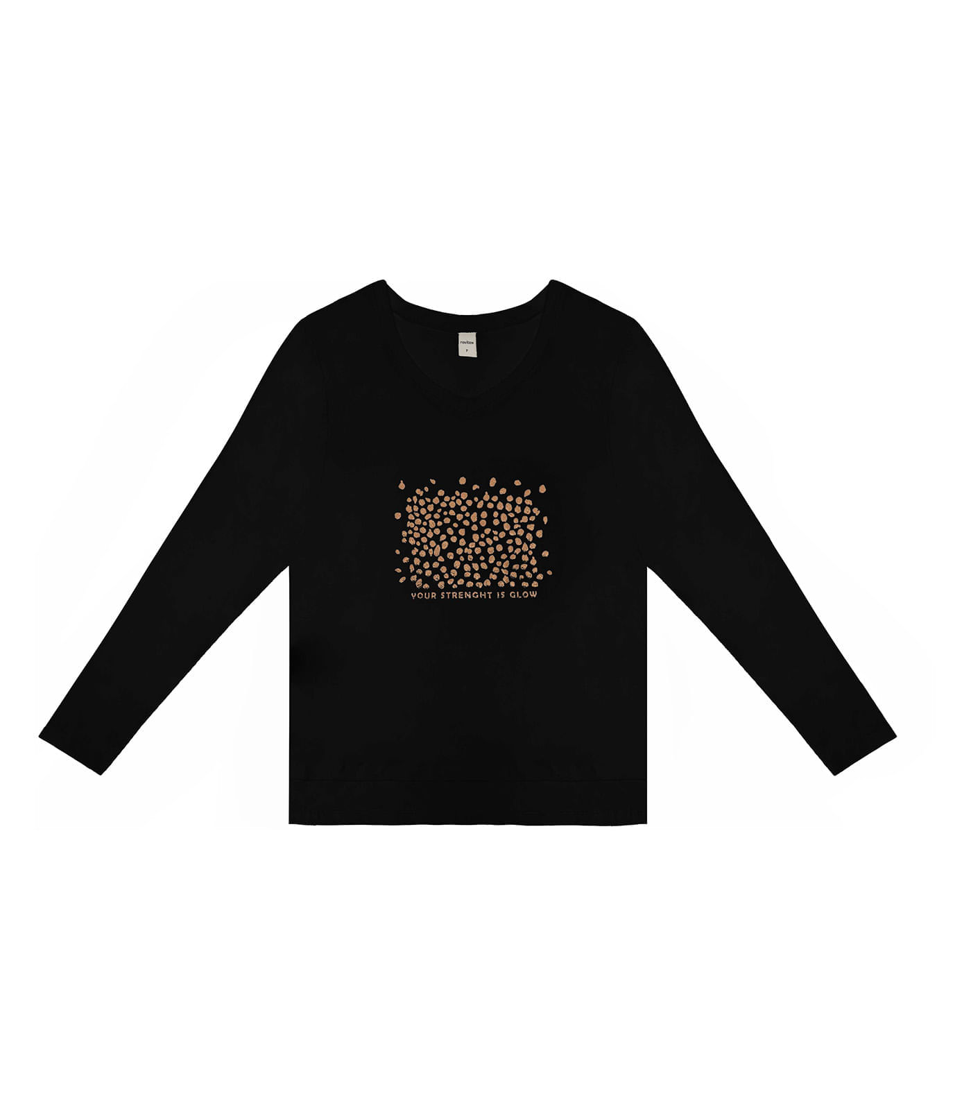 Blusa Feminina Manga Longa Rovitex Preto M