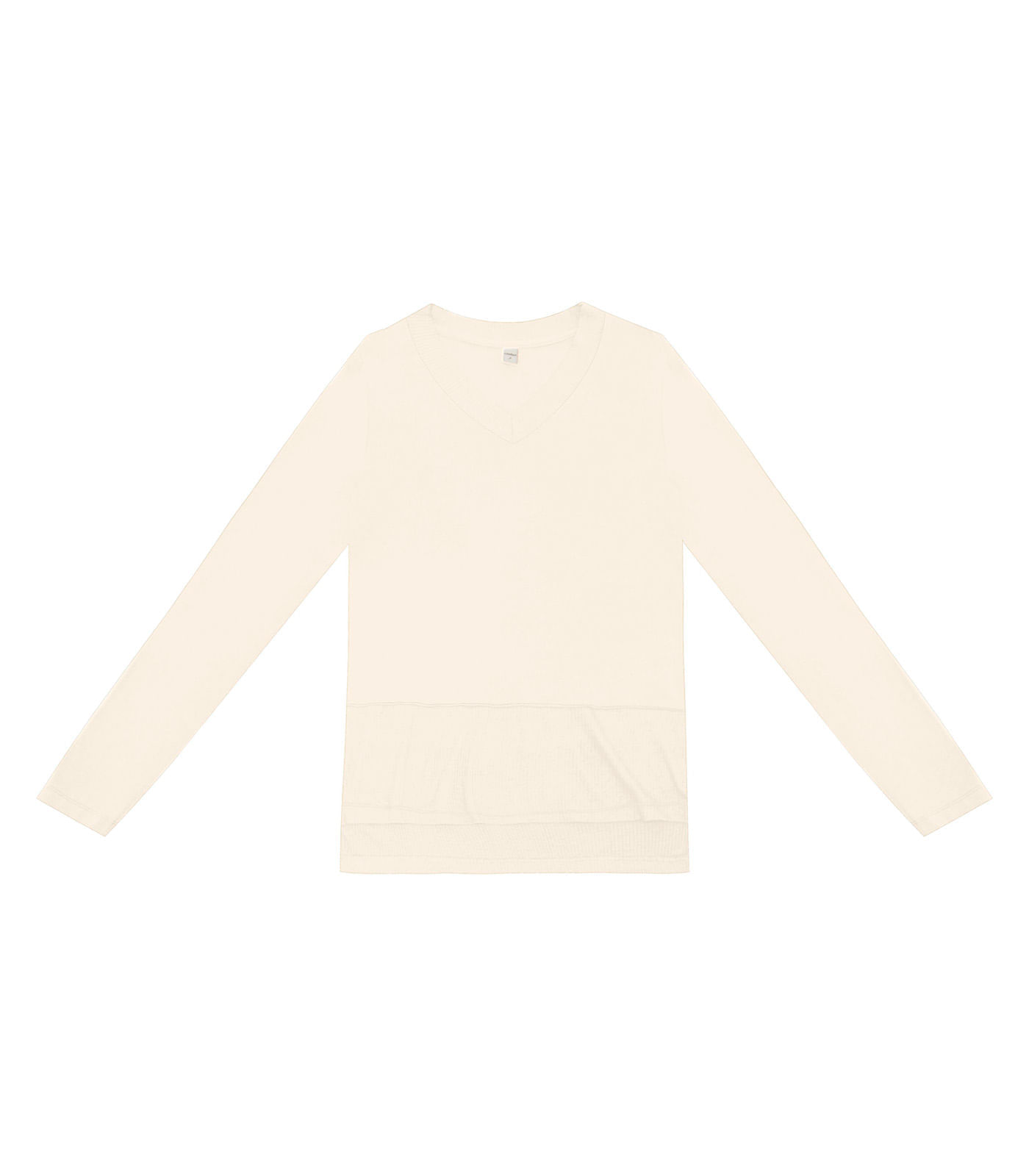 Blusa Feminina Com Abertura Lateral Rovitex Bege G