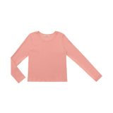 Blusa Feminina Manga Longa Em Ribana Endless Rosa G