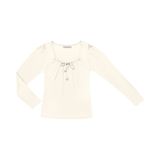 Blusa Feminina Manga Longa Endless Bege M