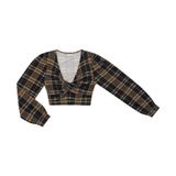 Blusa Manga Longa Feminina Em Molecotton Endless Marrom G