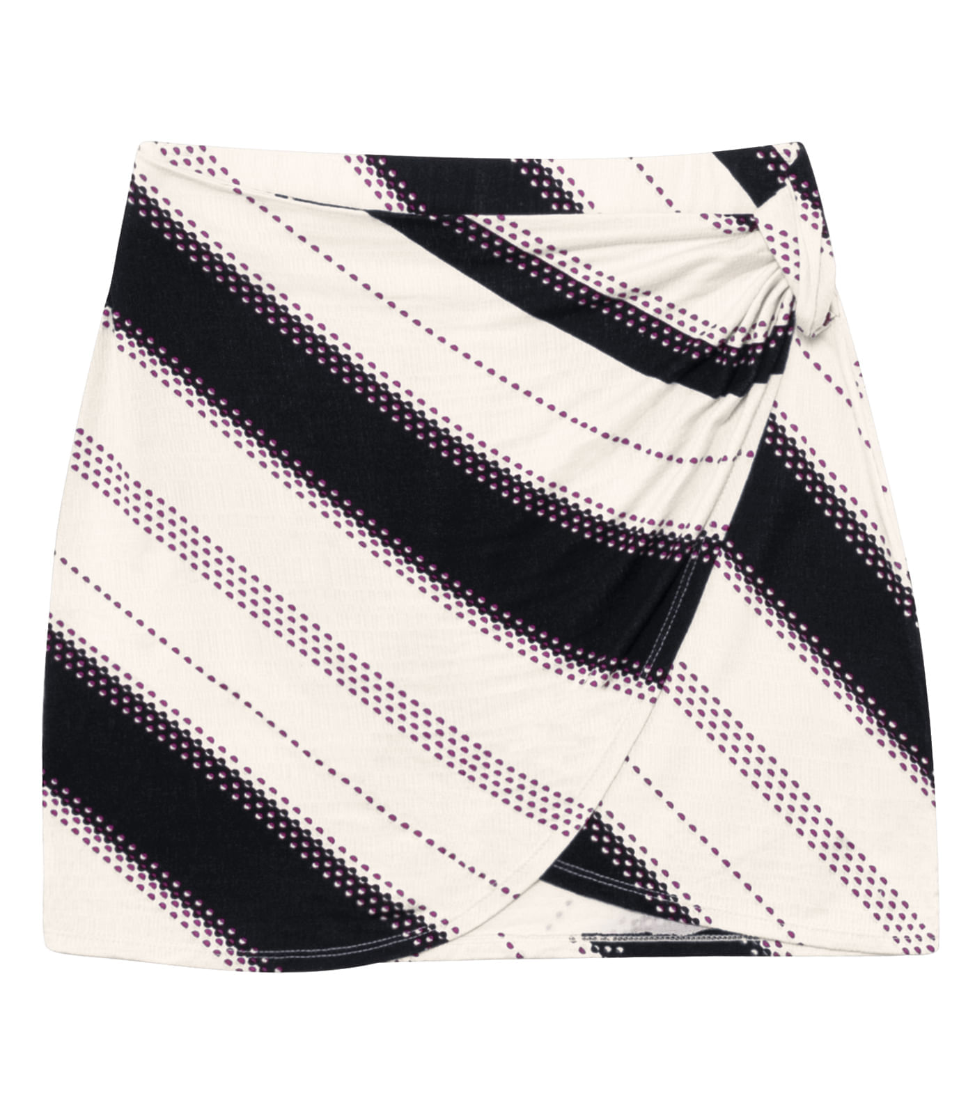 Saia Feminina Estampada Endless Preto P