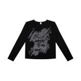 Blusa Feminina Manga Longa Rovitex Preto Gg