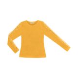 Blusa Manga Longa Feminina Endless Amarelo G