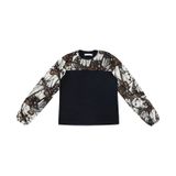 Blusa Manga Longa Feminina Em Viscotorcion Endless Bege P