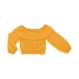 Blusa Feminina Manga Longa Endless Amarelo Gg