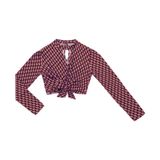 Blusa Feminina Manga Longa Em Viscose Endless Laranja P