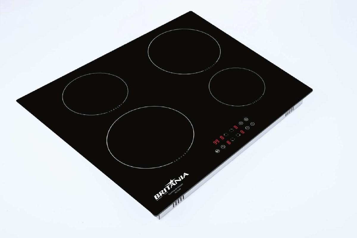 Cooktop de Indução Britânia BCT04P 4 bocas 220V Carrefour