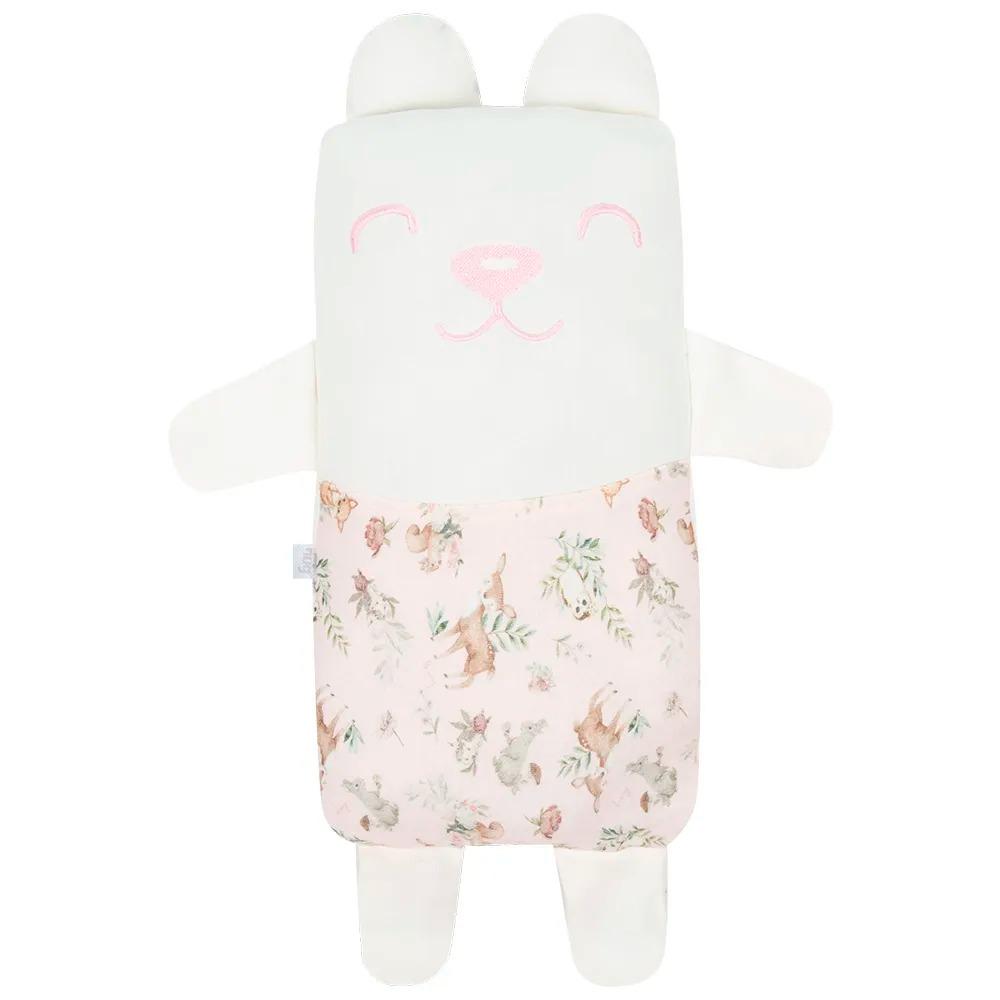 Naninha Hug Agarradinho Urso Floresta Magia Rosa