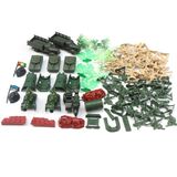 88pcs Militar Plástico Soldado Modelo De Brinquedo Homens Figuras Accesso