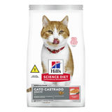 Ração Hill S Science Diet Gatos Adultos Castrados Salmão 1kg