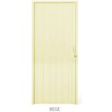 Porta Sanfonada Pvc Plastilit 0,80x2,10m Bege