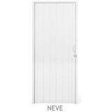 Porta Sanfonada Pvc Plastilit 0,70x2,10m Branco Neve