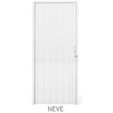 Porta Sanfonada Pvc Plastilit 0,60x2,10m Branco Neve