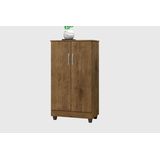 Multiuso Balcão Armário 2 Portas 3 Prateleiras Smart