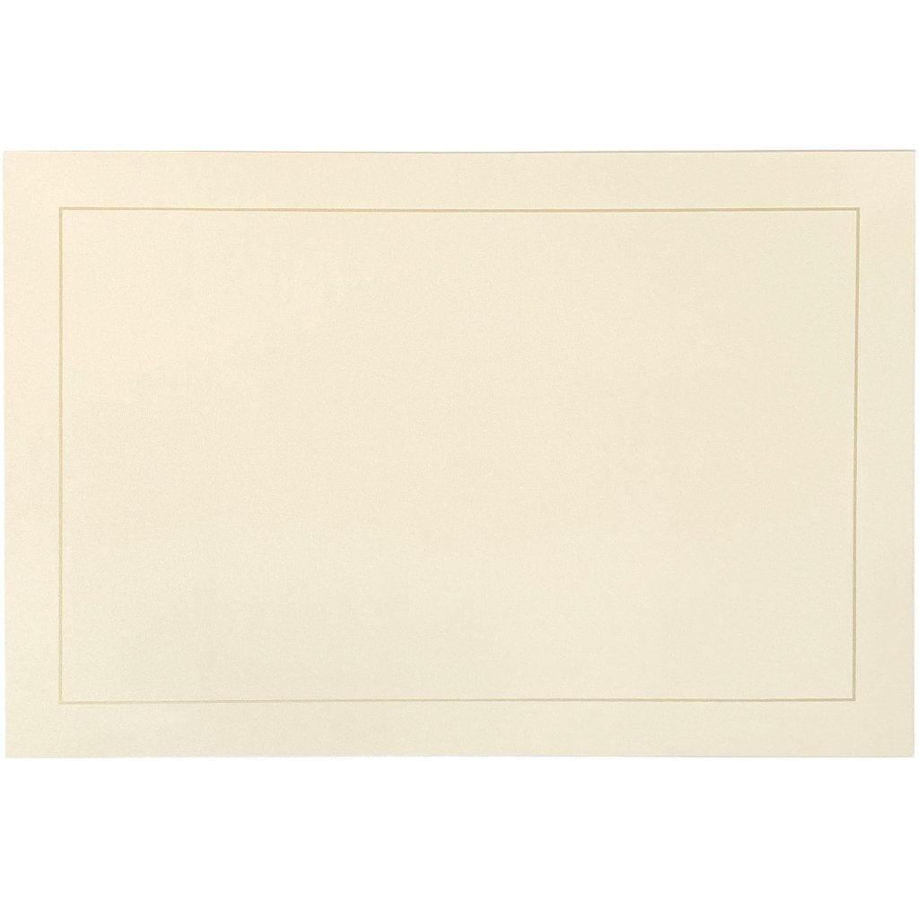 Jogo 4 Americano Classic Pu 45x30cm Palha