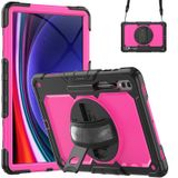 Samsung Galaxy Tab S9 Ultra 14.6 Inch Strap Stand Case Rose