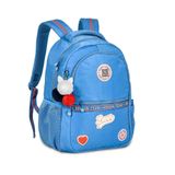 Mochila Rebecca Bonbon De Costas Azul Rb24004