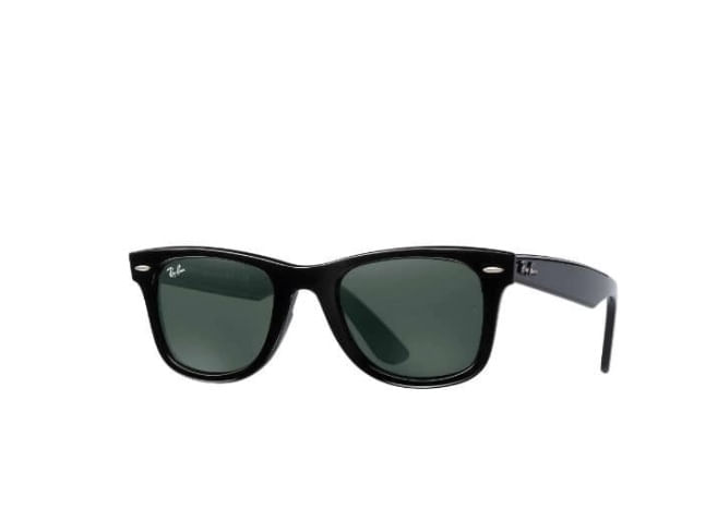 Óculos De Sol Rb2140 Wayfarer Preto/verde Lente 54mm