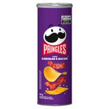 Batata Pringles Cheddar E Bacon 105g