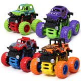 4 Peças Inertia Off-road 4wd Toy Car Child Model Boy Stunt D