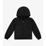 Jaqueta Dupla Face Infantil Feminina Trick Nick Preto 4