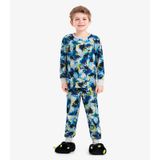 Pijama Infantil Masculino Dinossauros Rovi Kids Cinza 6