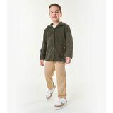 Calça Infantil Masculina Em Sarja Twill Trick Nick Marrom 12