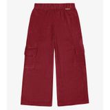 Calça Wide Leg Infantil Feminina Trick Nick Vermelho 8