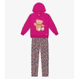Conjunto Infantil Blusão E Legging Trick Nick Rosa 4