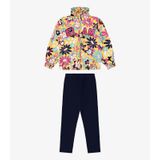 Conjunto Infantil Jaqueta E Legging Rovi Kids Amarelo 8
