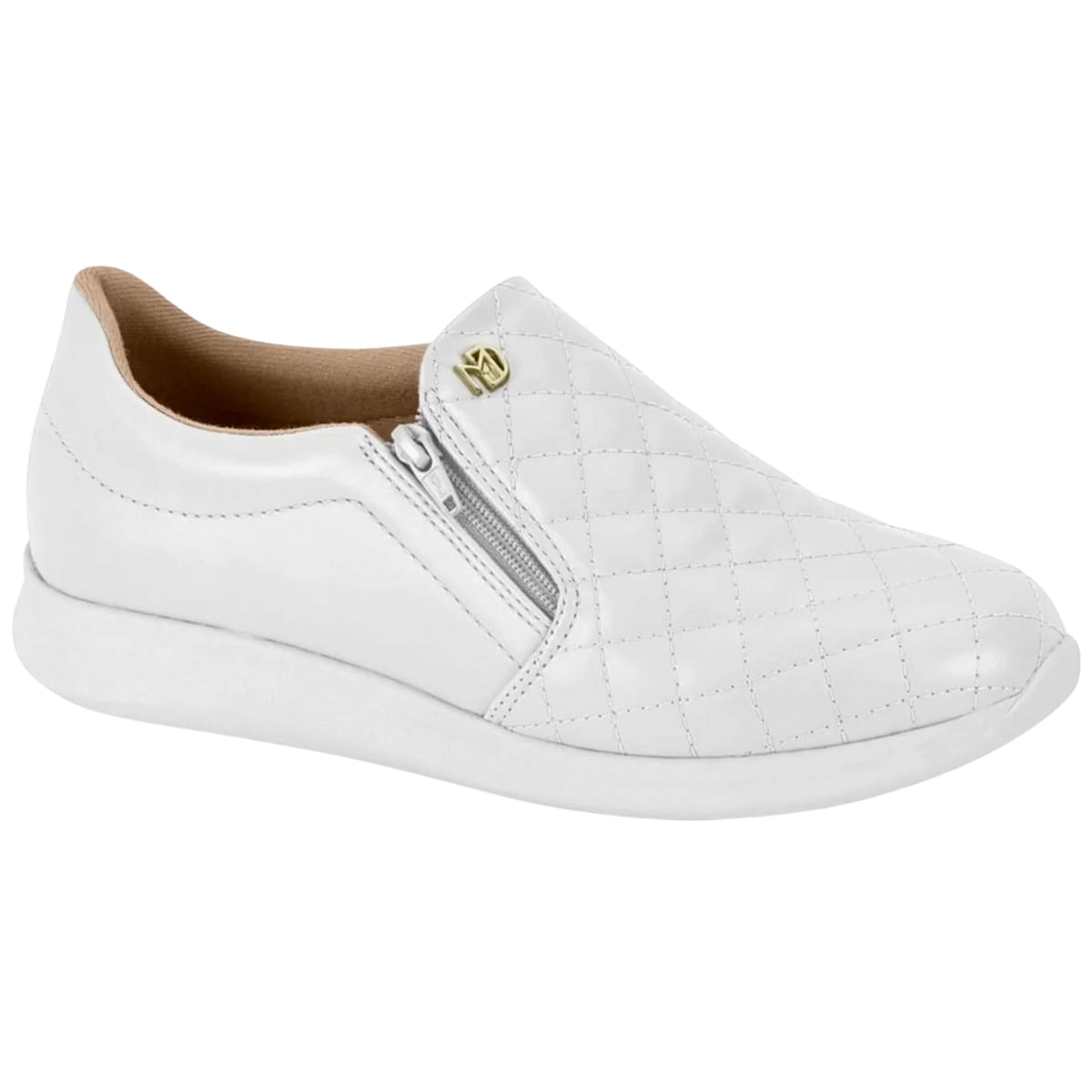 Tenis Feminino Slip On Casual Ultra Conforto Modare 7358.224.18462 - Branco - 37