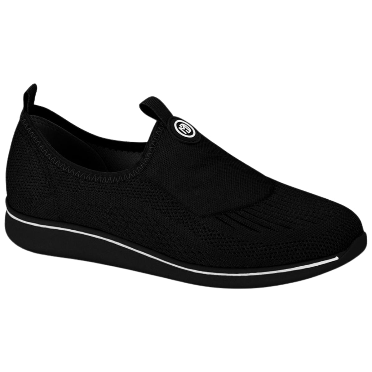 Tenis Feminino Slip On Casual Ultra Conforto Modare 7358.223.18645 - Preto - 35