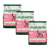 Areia Higiênica Petfive Viva Verde Vida Descomplicada Para Gatos 12kg