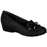 Sapatilha Anabela Slip On  Feminina Ultra Conforto Modare 7014.288.21736 - Preto - 36