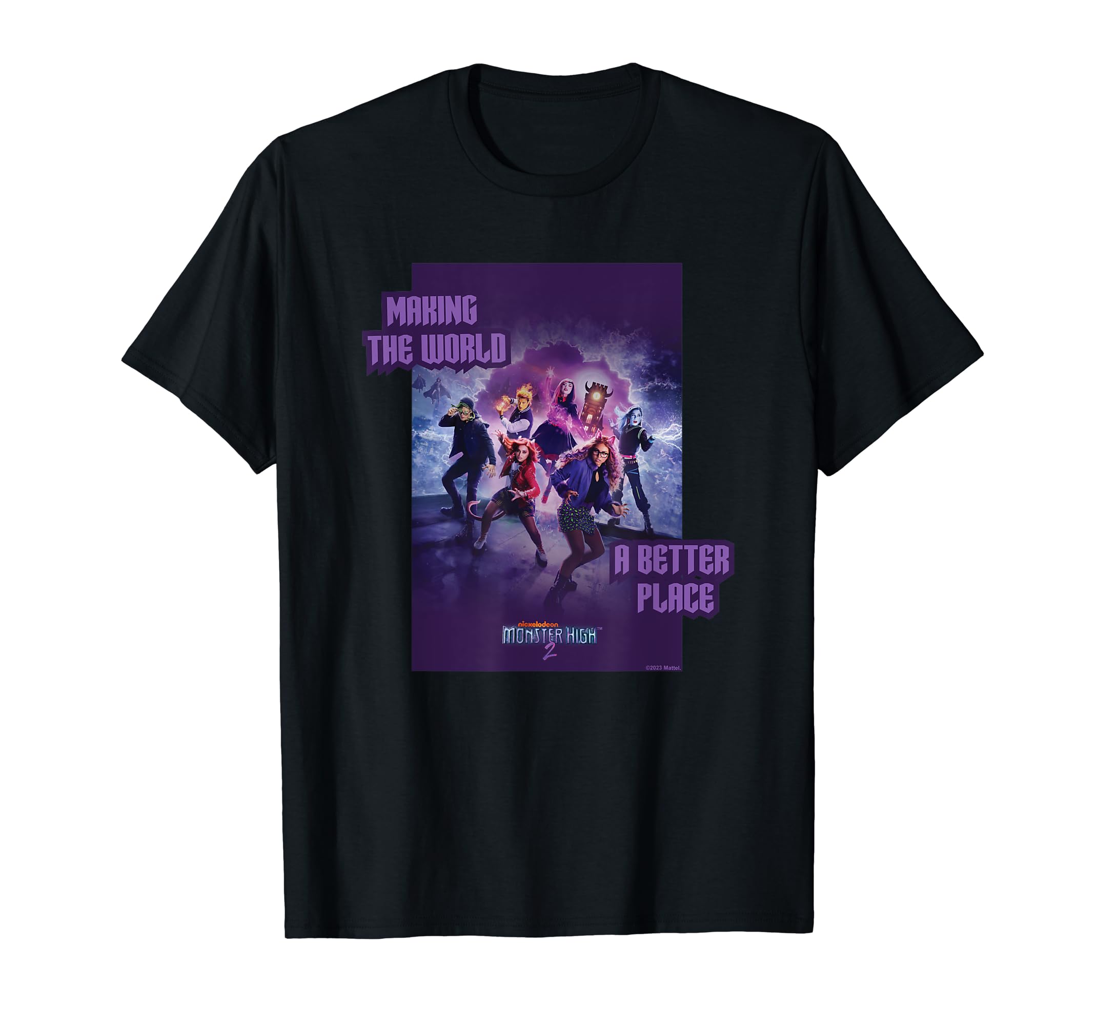 Camiseta Monster High Movie Making The World A Better Place